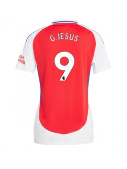 Arsenal Gabriel Jesus #9 Heimtrikot für Frauen 2024-25 Kurzarm